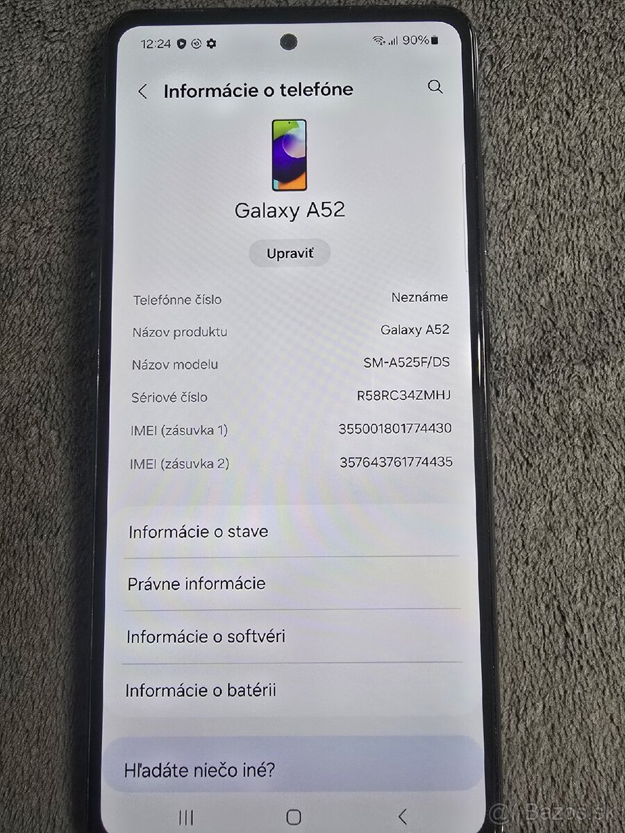 Samsung Galaxy A52 DS 128GB - 5