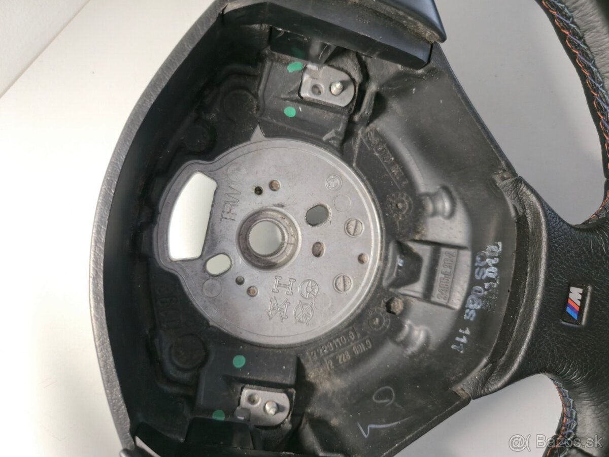 BMW M3 M5 trojramenný kožený volant mtech - 5