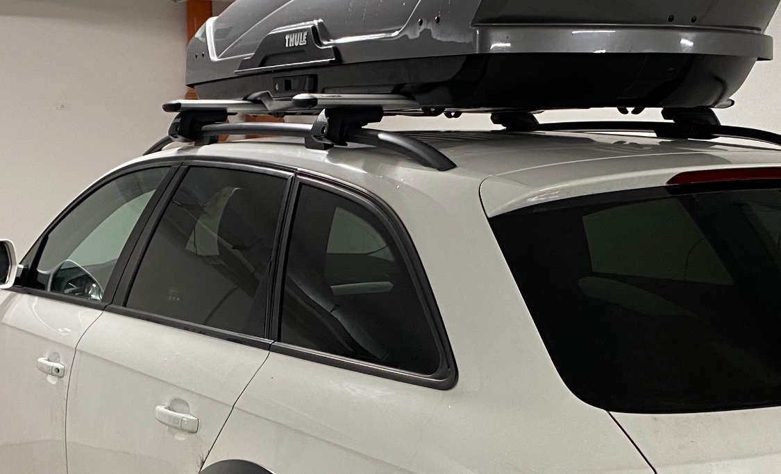 Stresny nosic - Thule WingBar EVO RaisedRails 127cm - 5