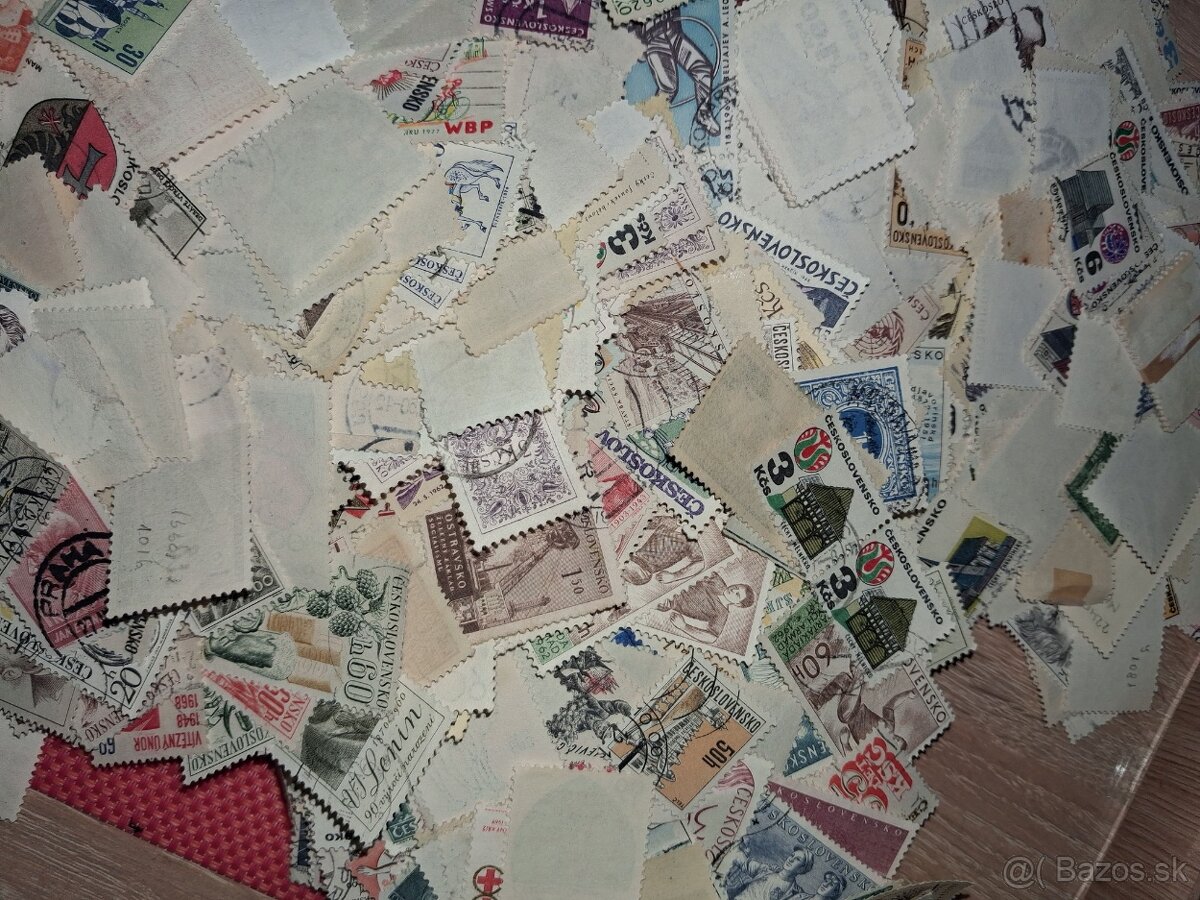 Známky mix Československo 0,500kg 2 - 5