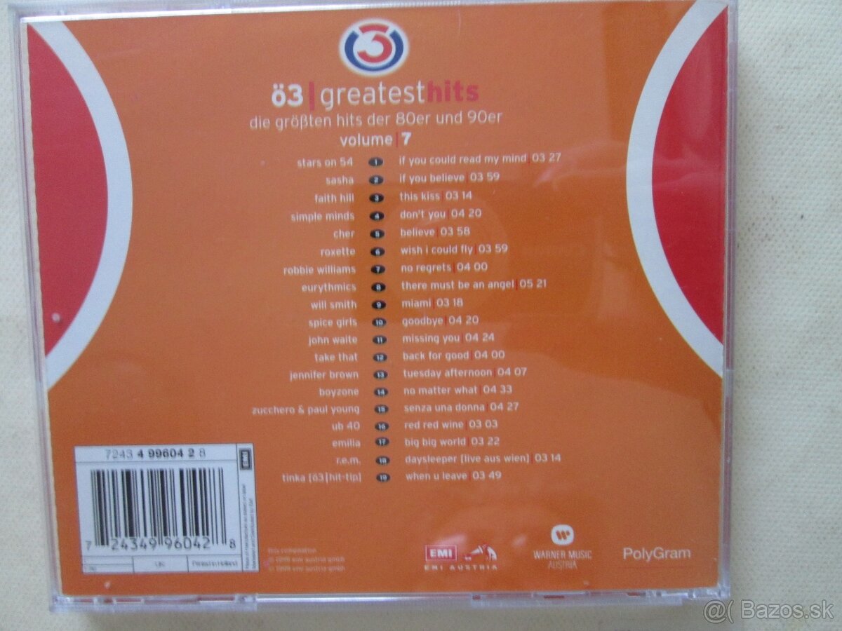 ö3/greatest hits/ vol. 2,3,5,6,7,13,28,39,42,44 -11,27 (2cd) - 5