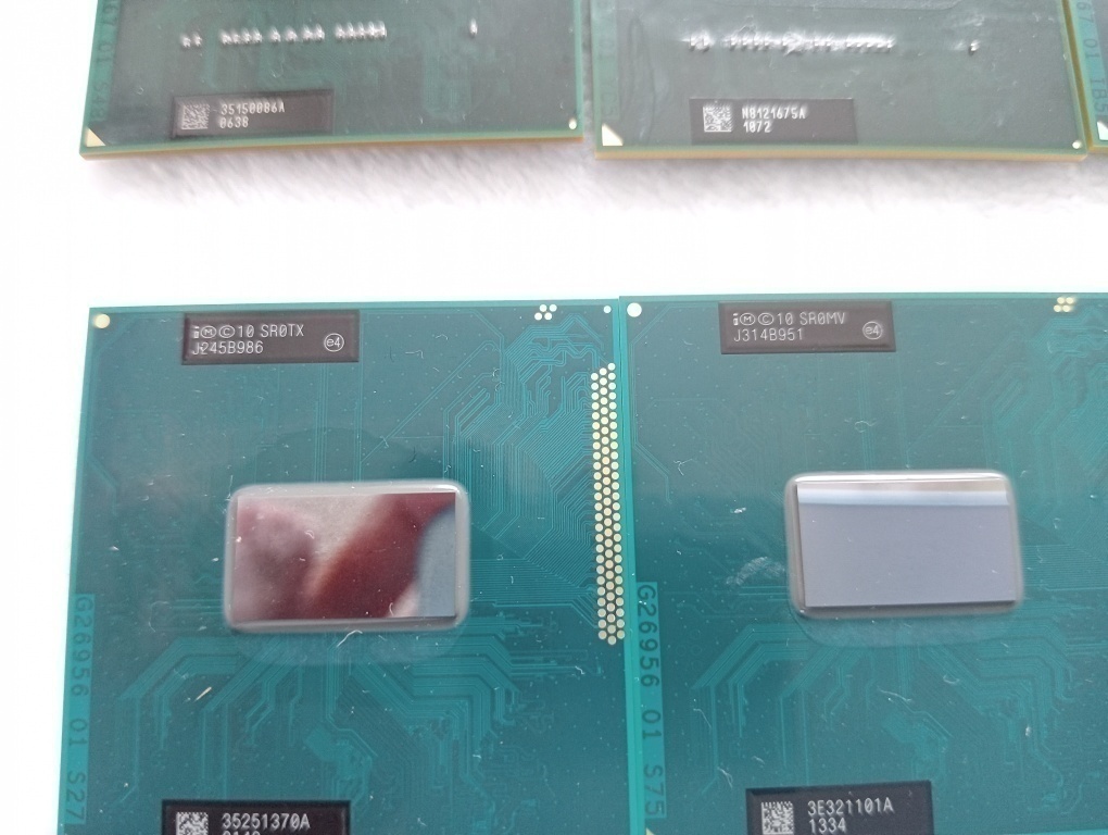 predám procesory pre notebooky , Intel® - 1,2,3,4 generácia - 5