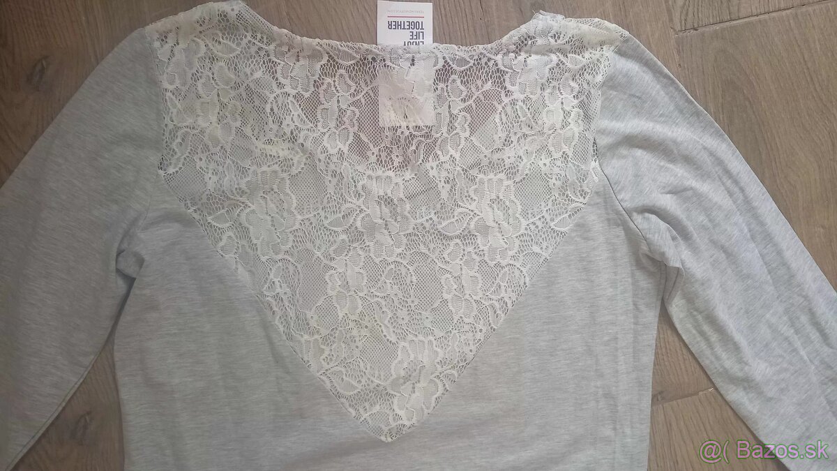 Tričko s čipkou č.xl - 5