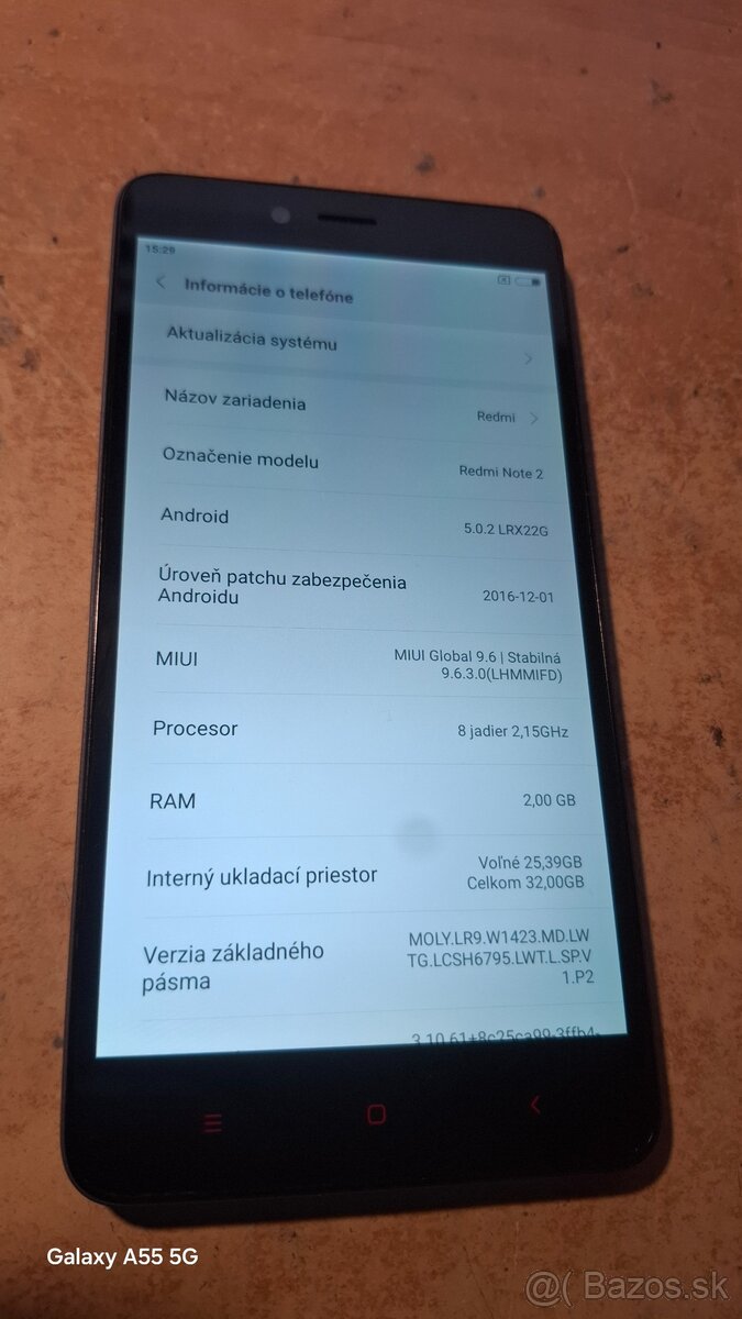 Xiaomi Redmi note 2 - 5