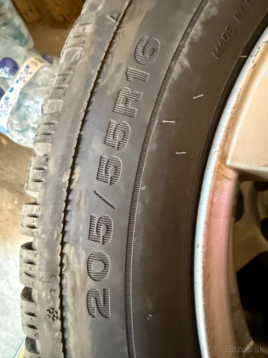 Predám pneumatiky DUNLOP 205/55/R16 91H aj disky. - 5