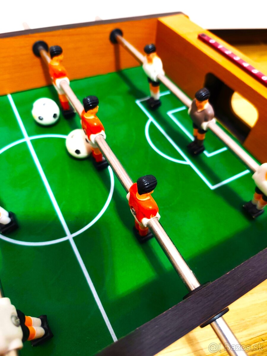 Stolný futbal-FUTBALOVÝ STôL PRE DETI+mládež+ZADARMO SAMOLEP - 5