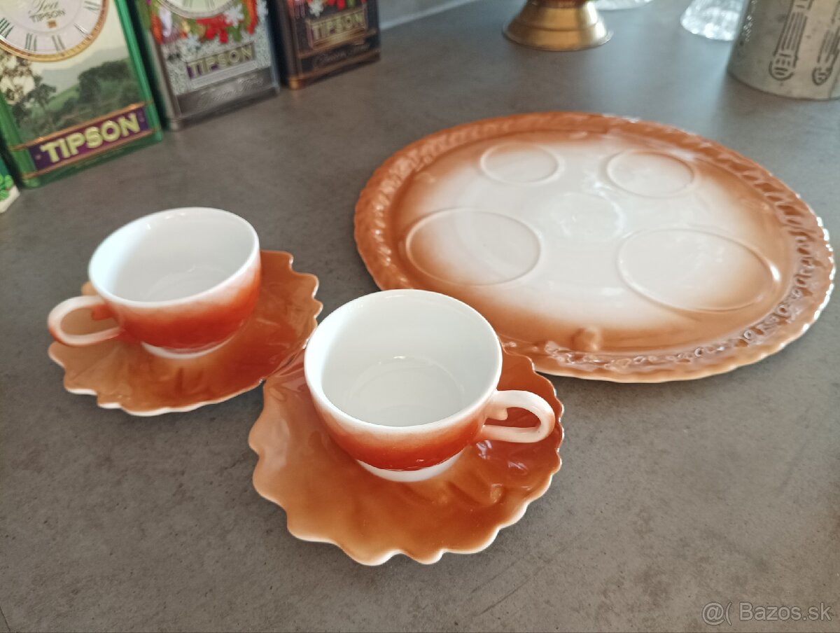 Vintage-Porcelánová súprava na kávu/čaj - 5