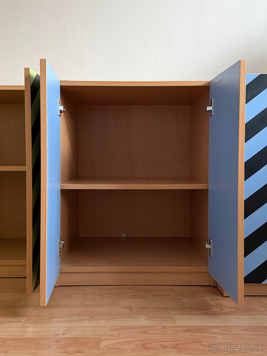 4 skrinky a stôl - 5