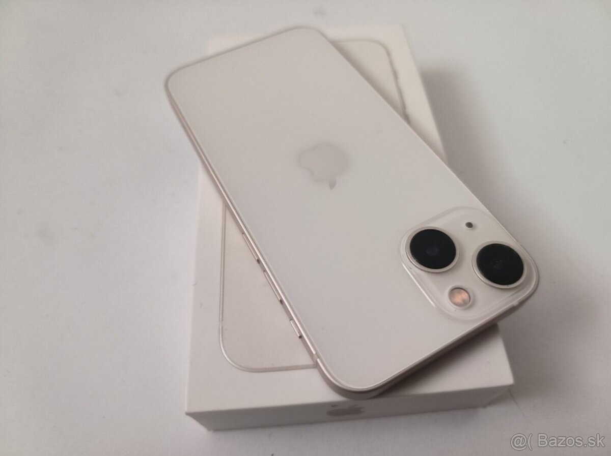 apple iphone 13 mini 128gb Starlight 100% Batéria - 5