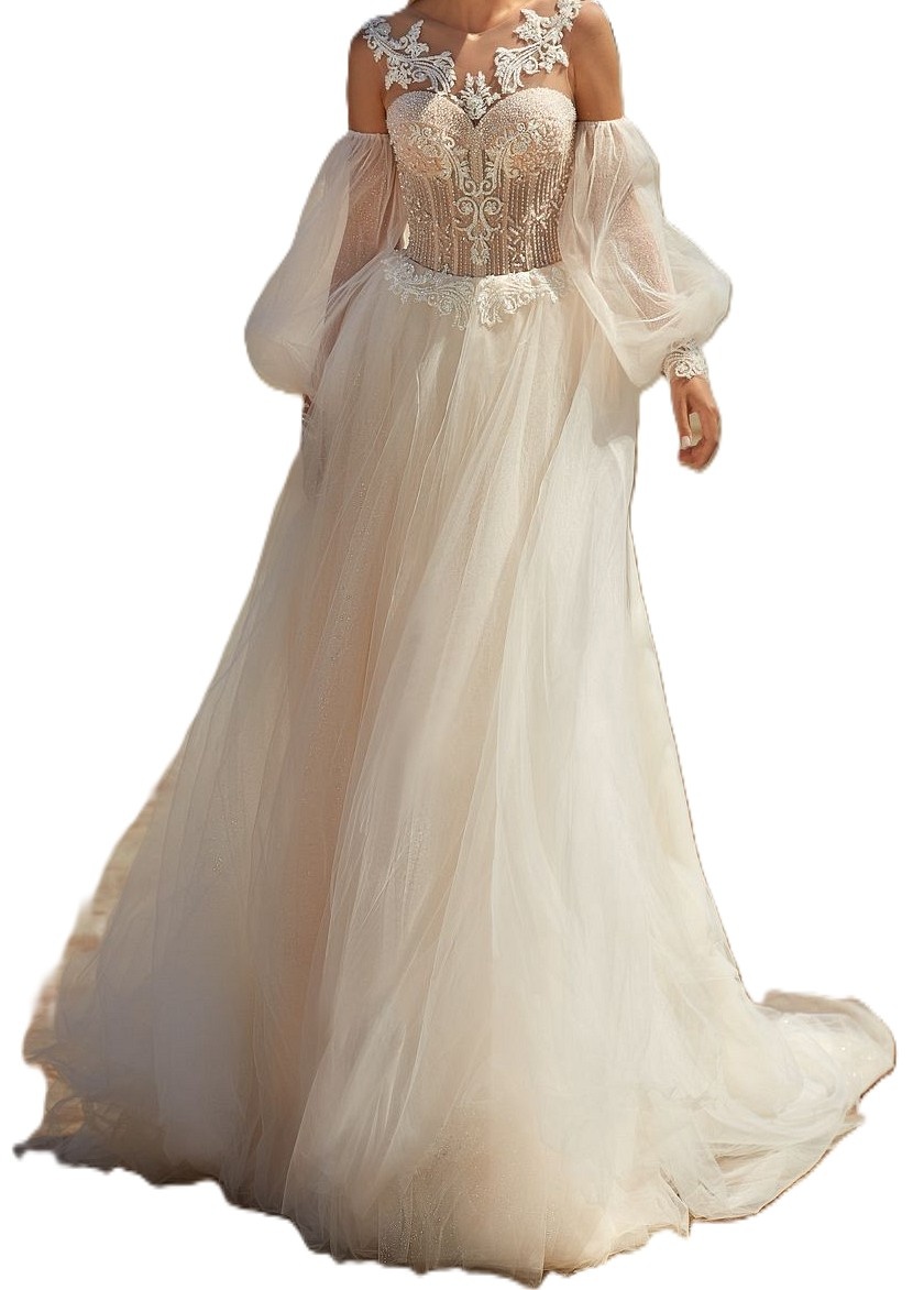 Predám svadobné šaty - 5