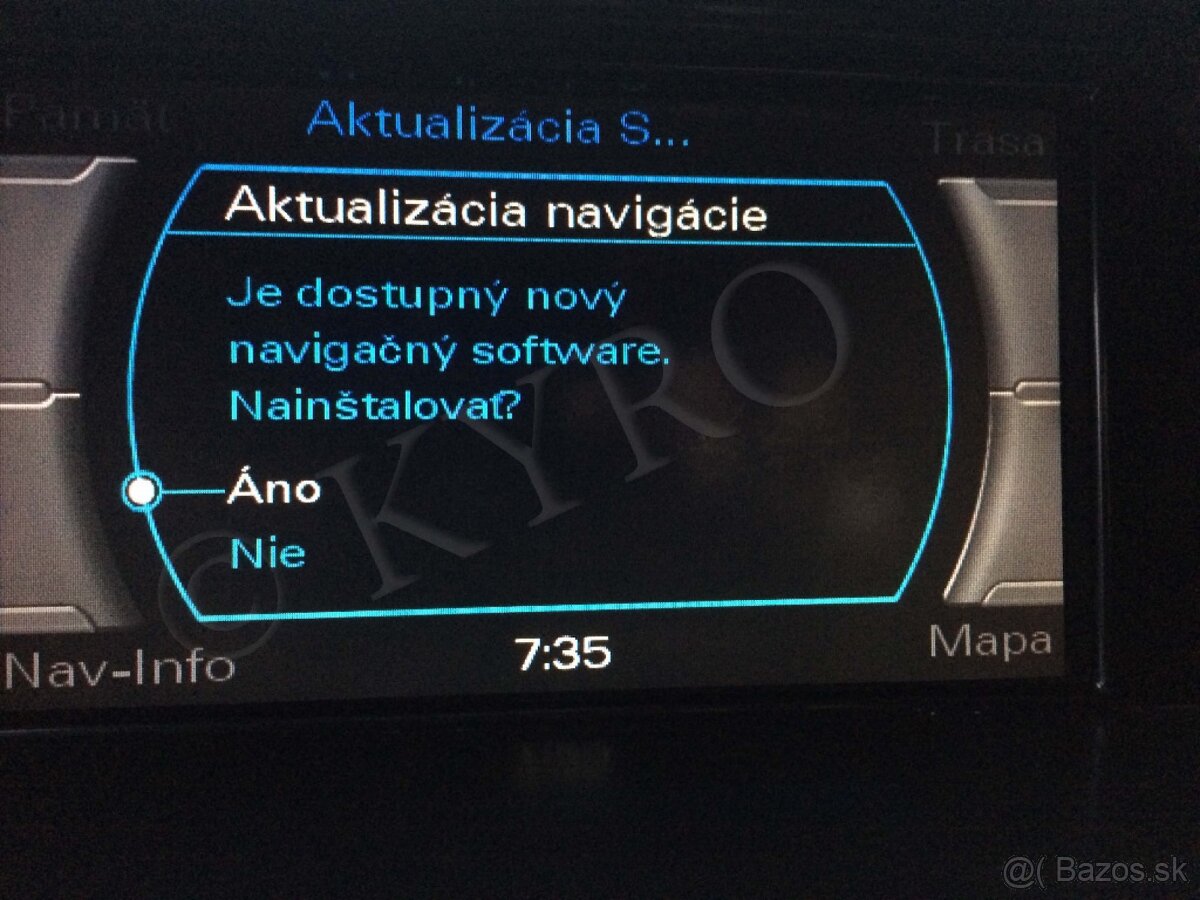 Mapy Audi MMI 2G (2018) - 5