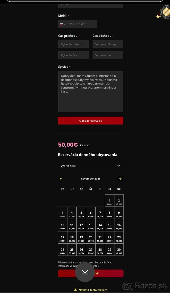 hodinove-hotely.sk Inzercia Zadarmo - 5