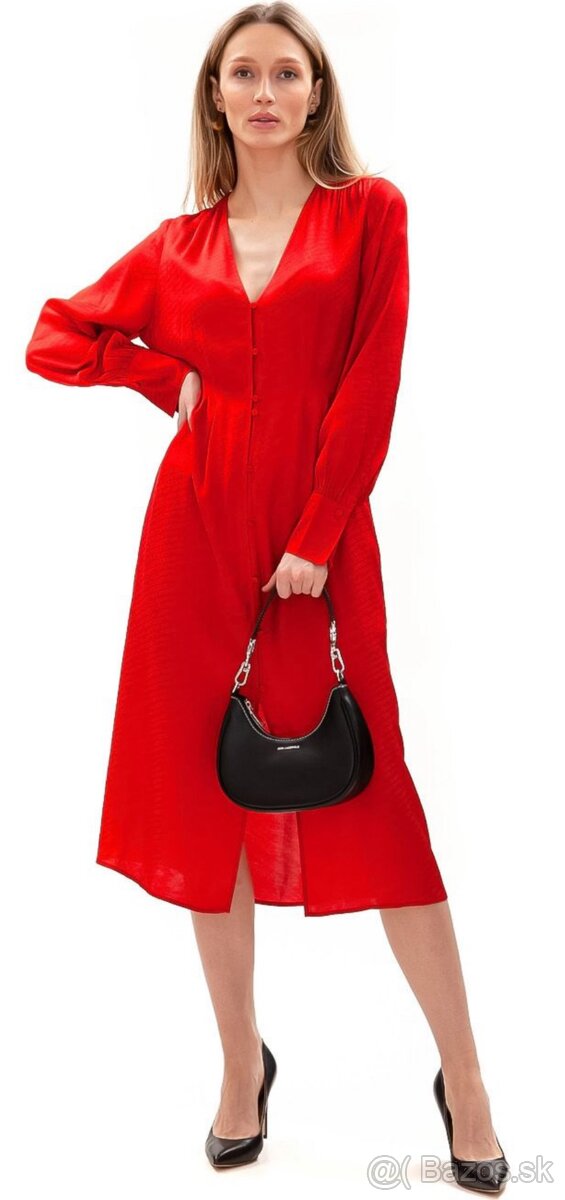 Karl Lagerfeld M šaty jaquard originál - 5