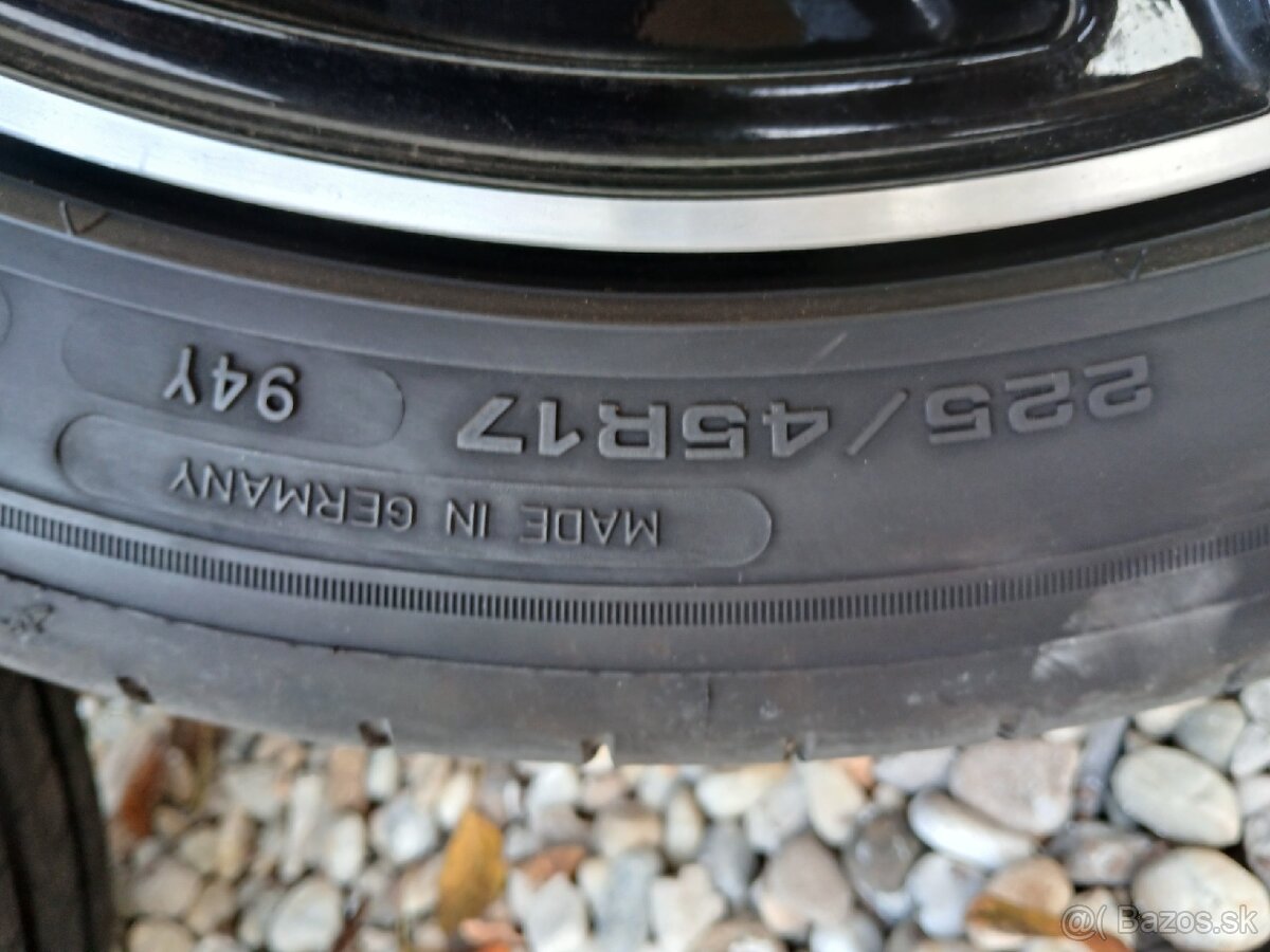 Letna sada kolies R17 - disky + pneu goodyear - 5