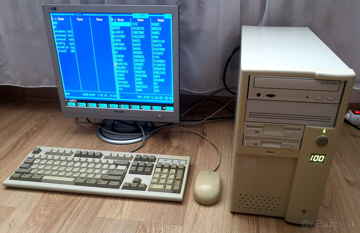 Predám Retro PC Am486 DX4 100MHz (28) - 5