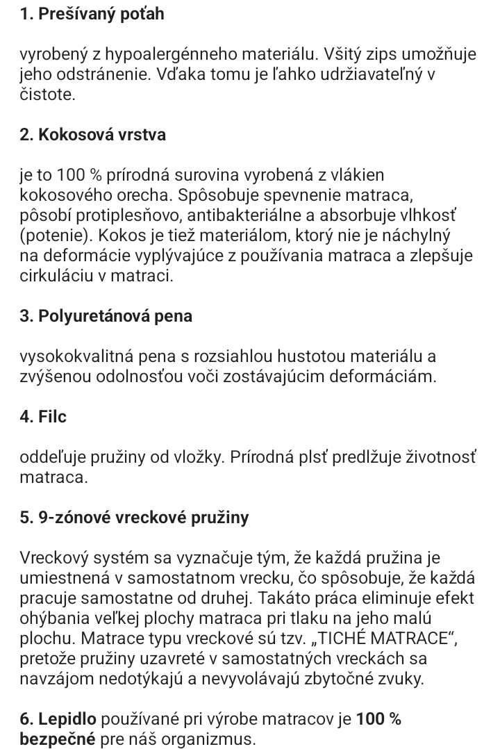 Predám madrac 90/200 - 5