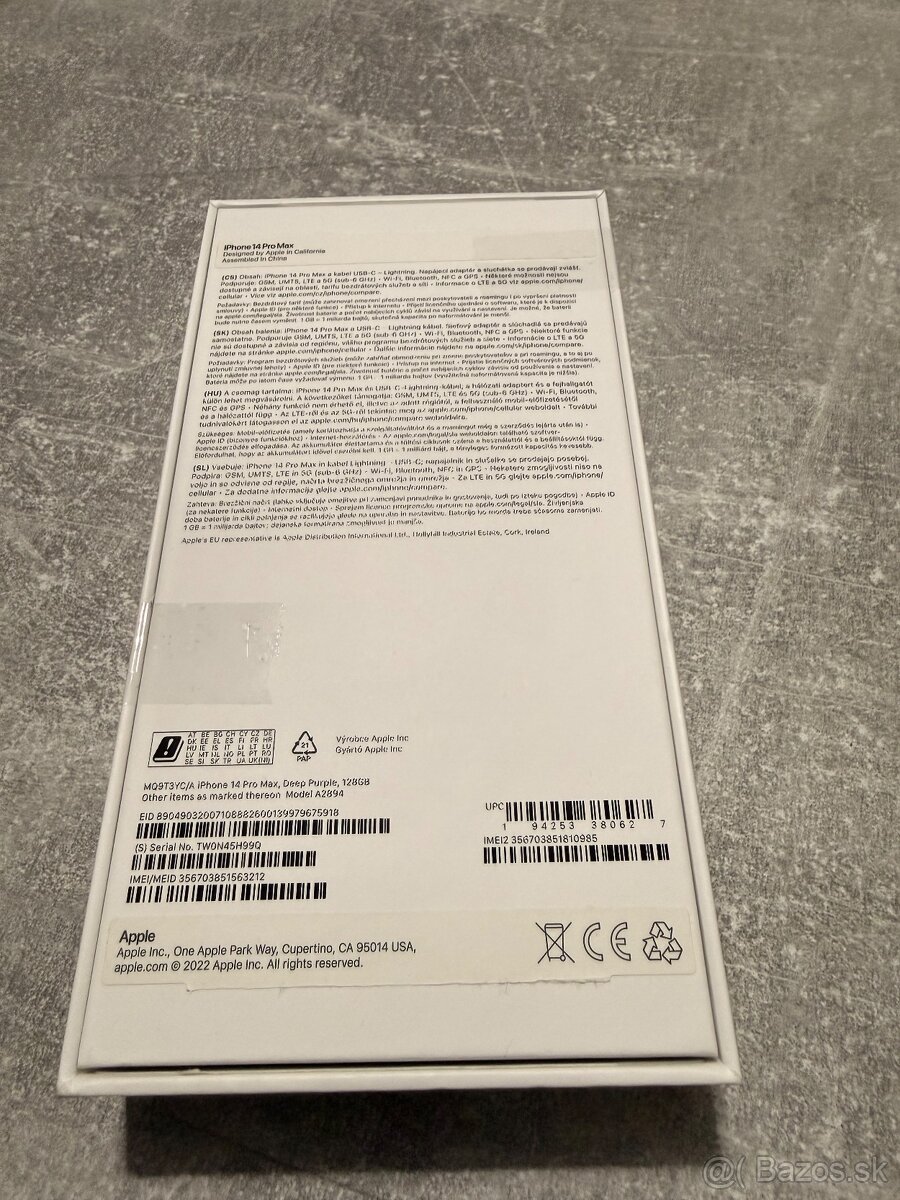 iPhone 14 PRO MAX 128GB Deep Purple - 5