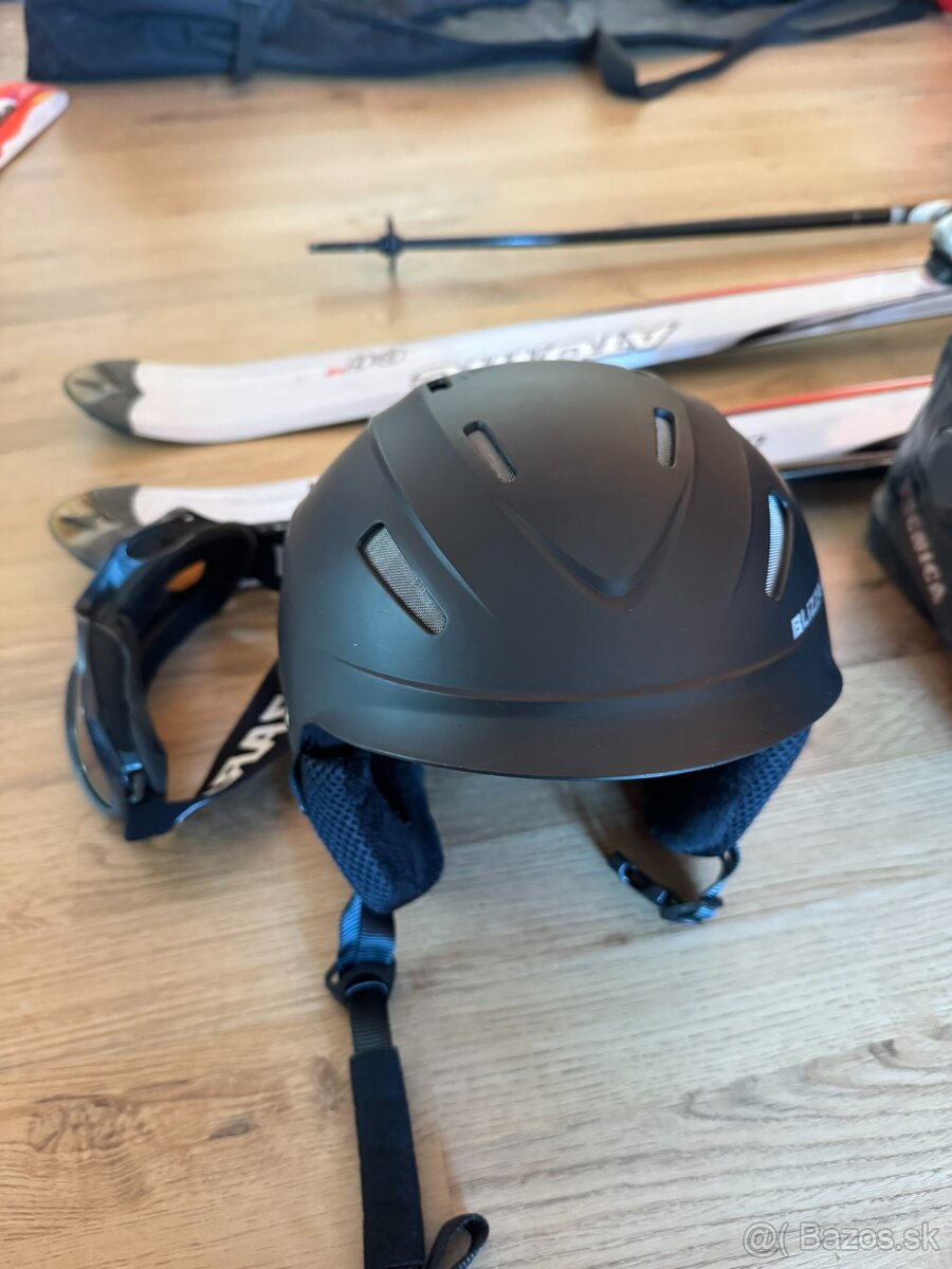 Predám lyže, lyžiarky, prilba - 5