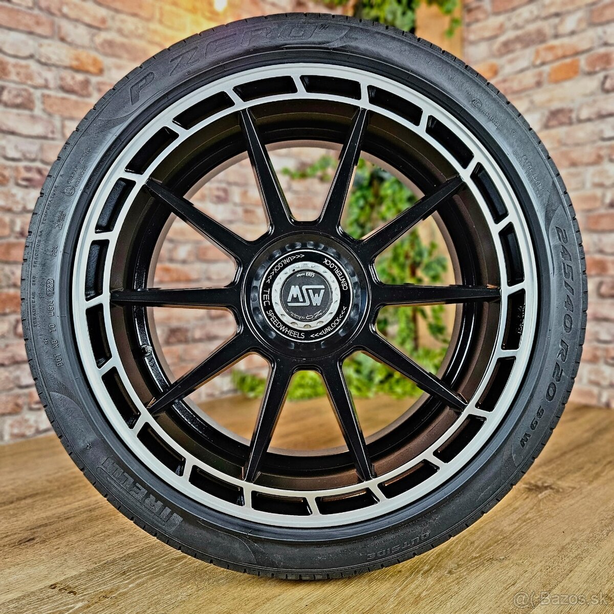 Alu R20 5x108 TEC GT8 Volvo, Peugeot 5008 + 245/40R20 - 5