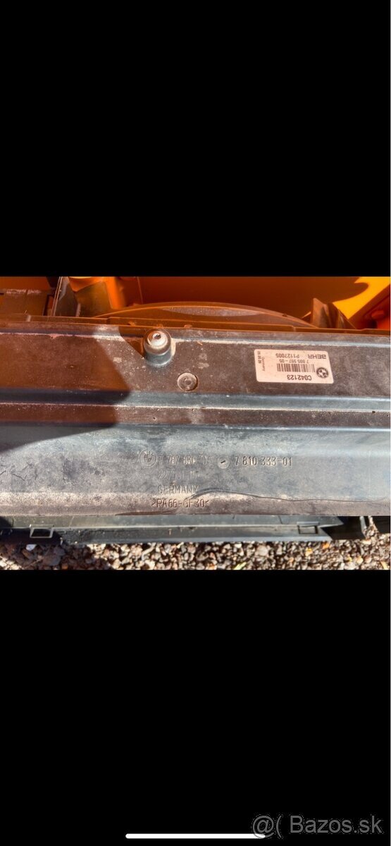 BMW E60 Chladičová stena komplet - 5