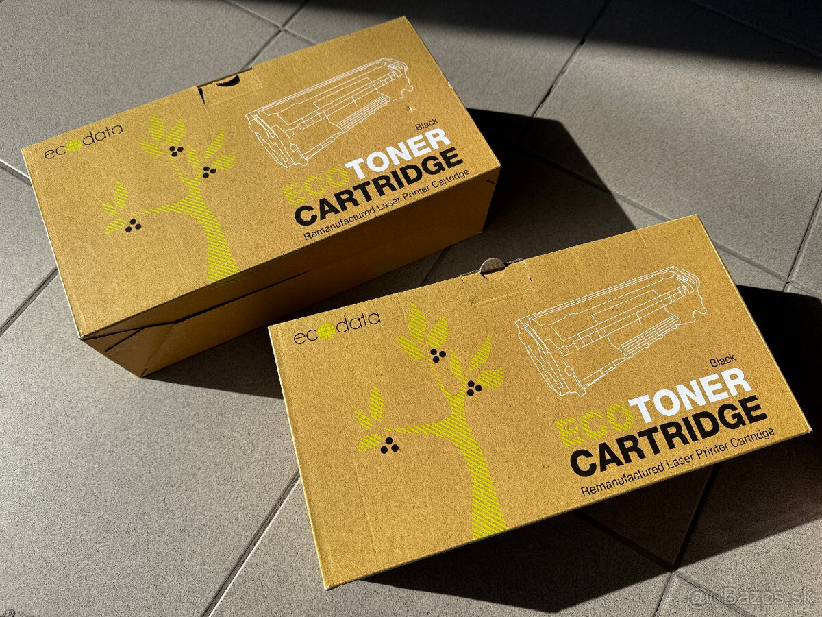Eco Toner Cartridges - 1 ks čierna a 1 ks žltá - 5