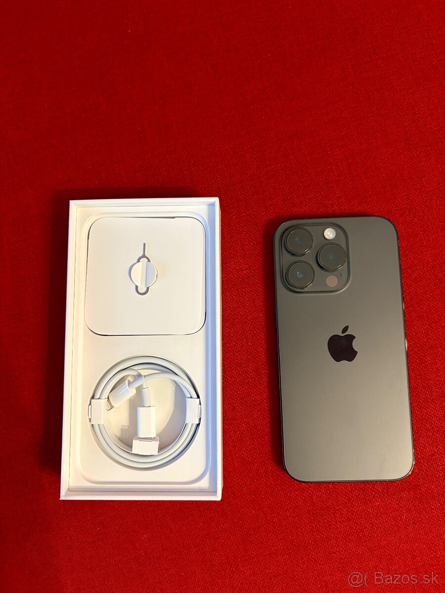 Predám Apple iPhone 14 Pro 256gb čiernej farby - 5