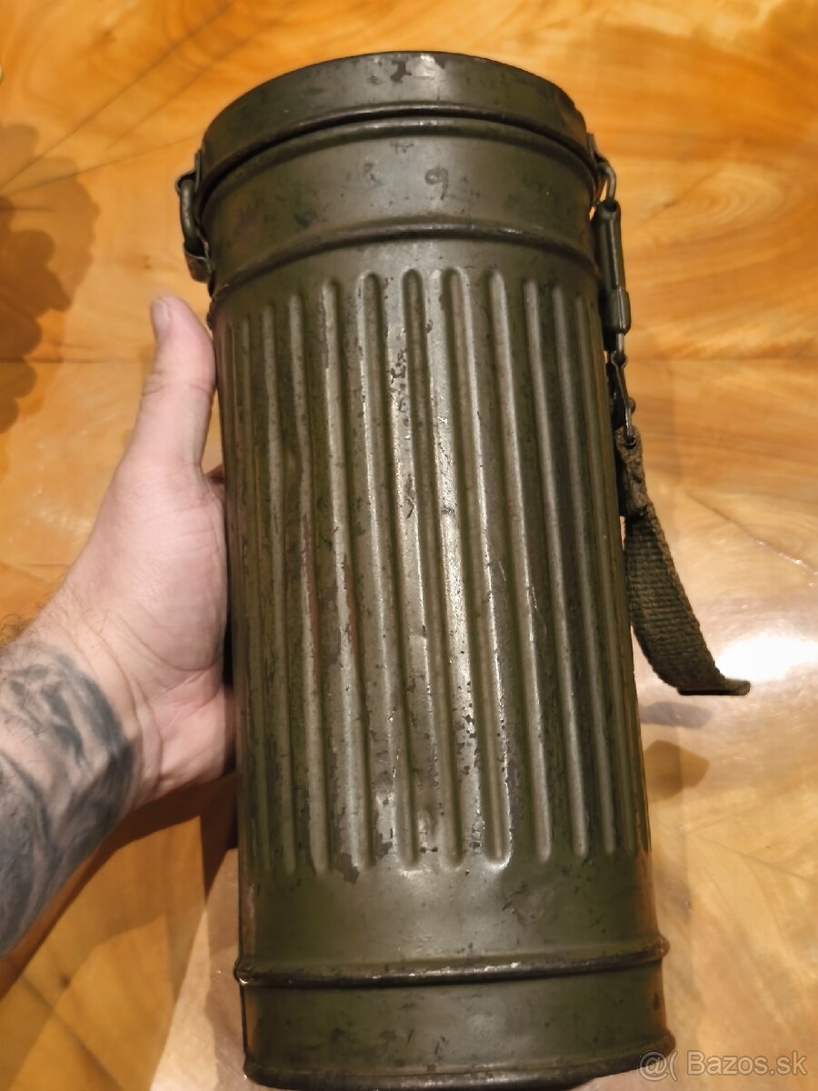 Nemecká plynová maska . - 5