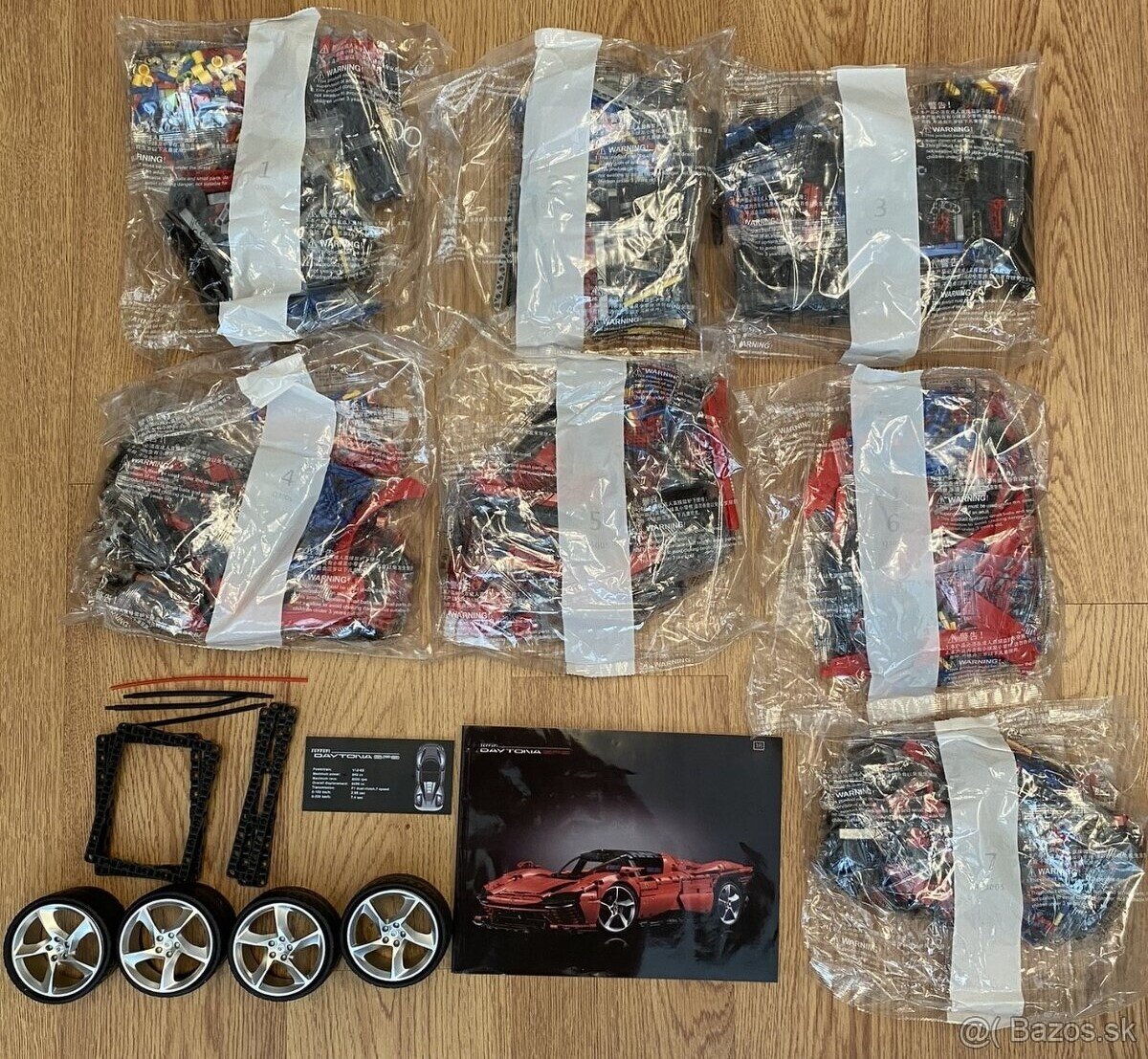 lego Technic zavodne auta - 5