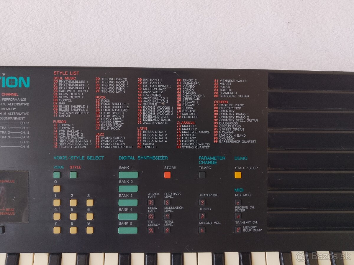 YAMAHA Porta Sound PSS-780 - 5