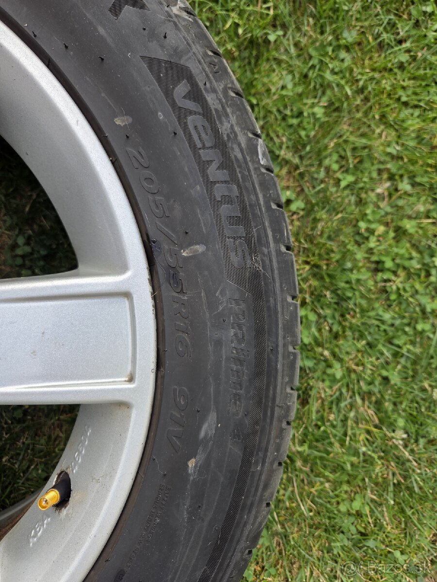 4x disky 5x112 205/55 R16 - 5