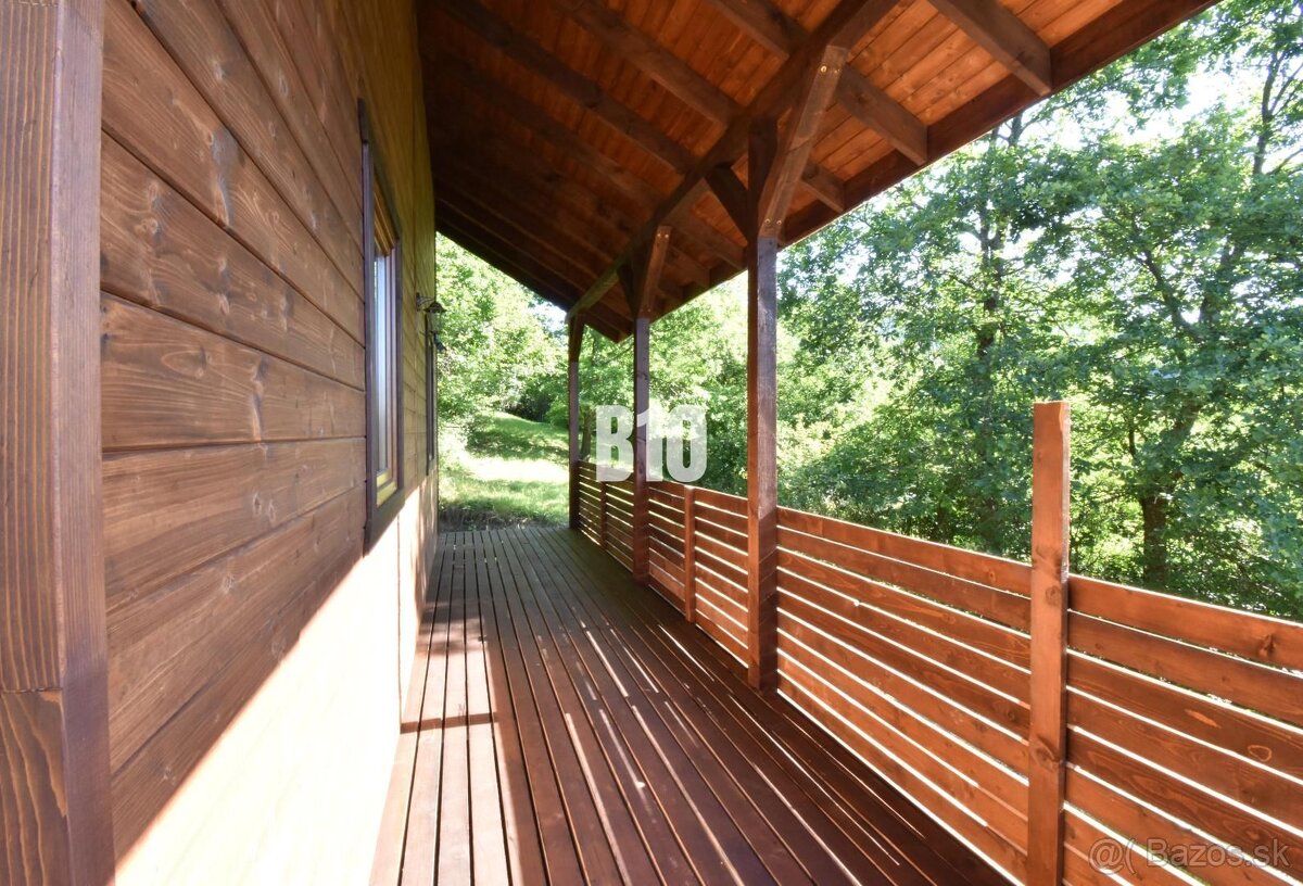 Novučká, po dreve voňajúca chata na samote – Kolárovice pri - 5