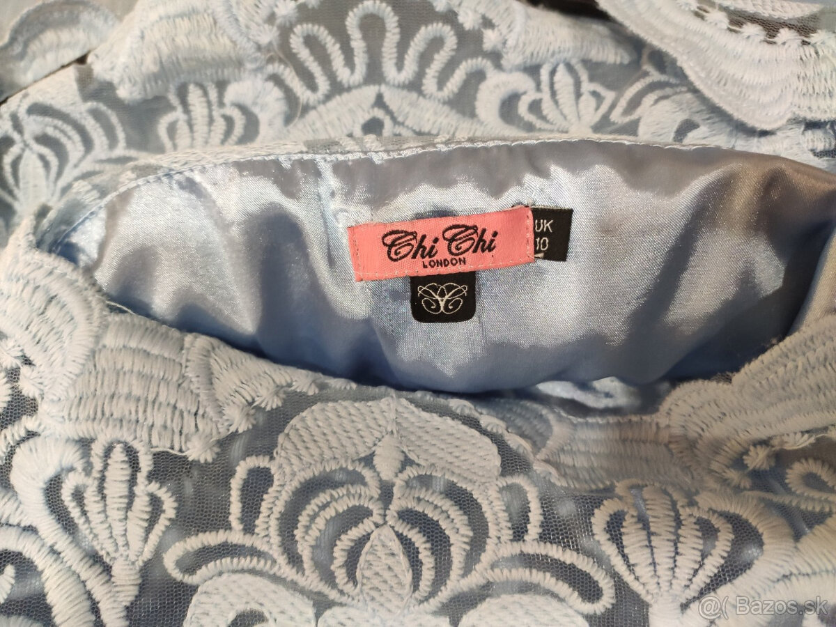 Spoločenské šaty Chi Chi, NÁADHERNÉ, TOP stav, MIDI,veľ.S-M - 5