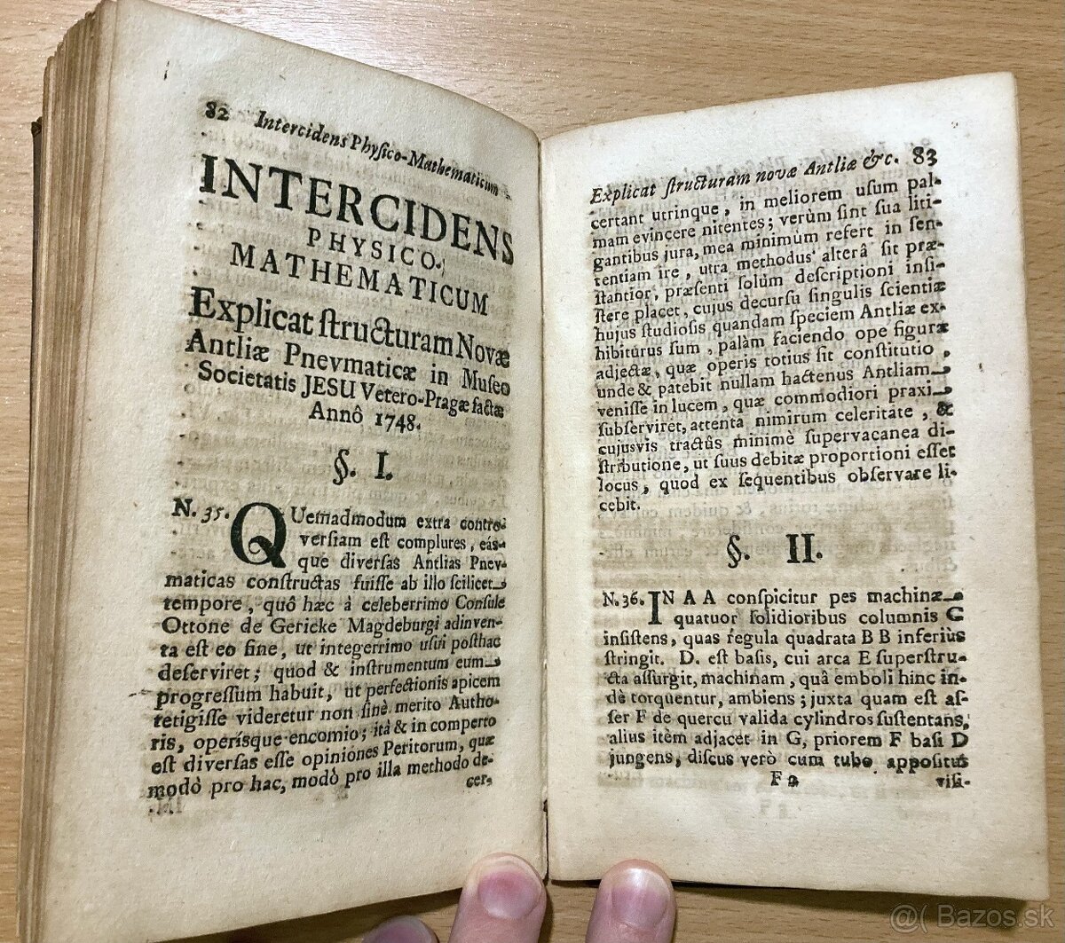 (fyzika/aerodynamika) J.Flaschner - De Elemento Aeris, 1748 - 5