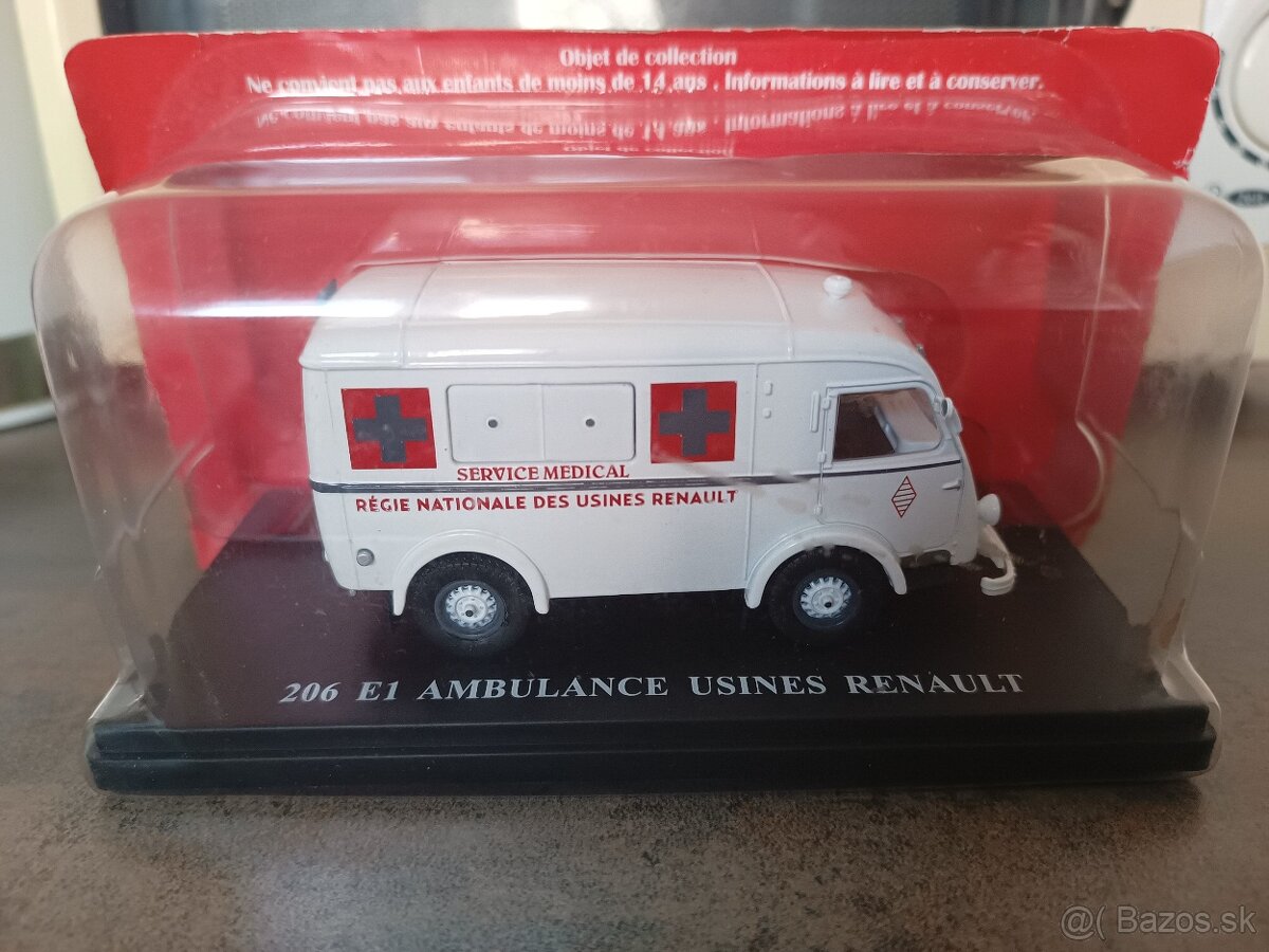 1:43 Renault E1 206 sanitka-ambulancia - 5