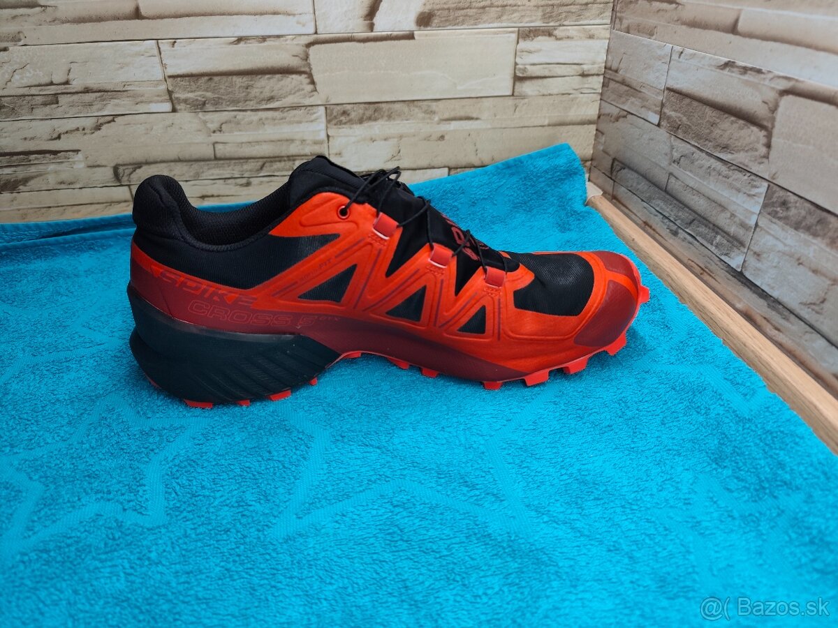 Salomon 46 - pánske gore-tex trailové topánky - 5
