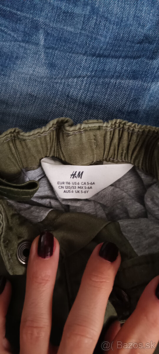 nohavice, rifle velk. 116 - 5