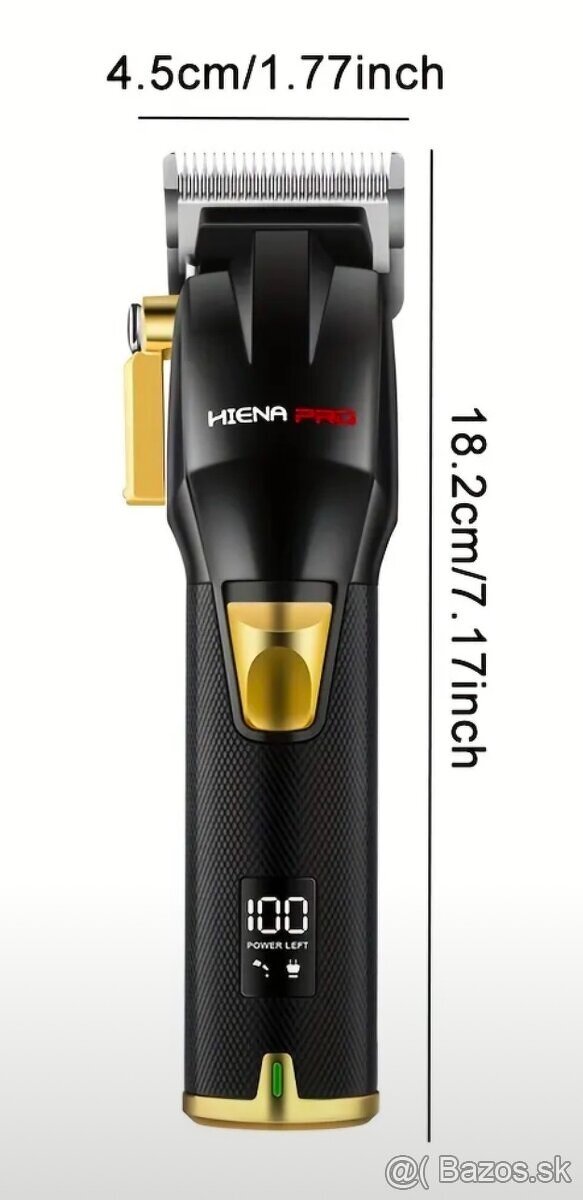 PROFESIONÁLNY strihací strojček NOVÝ VHODNÝ DARČEK - 5