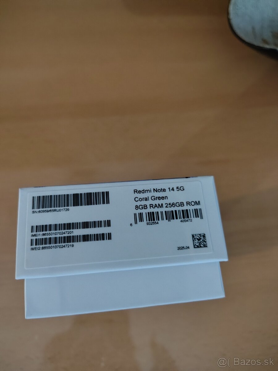 Predám xiaomi redmi 14 5g - 5