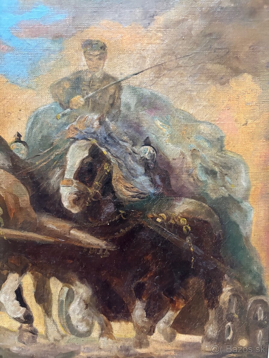 Obraz H. Raszyk 1932, olejomalba na plátně 45x55 - 5