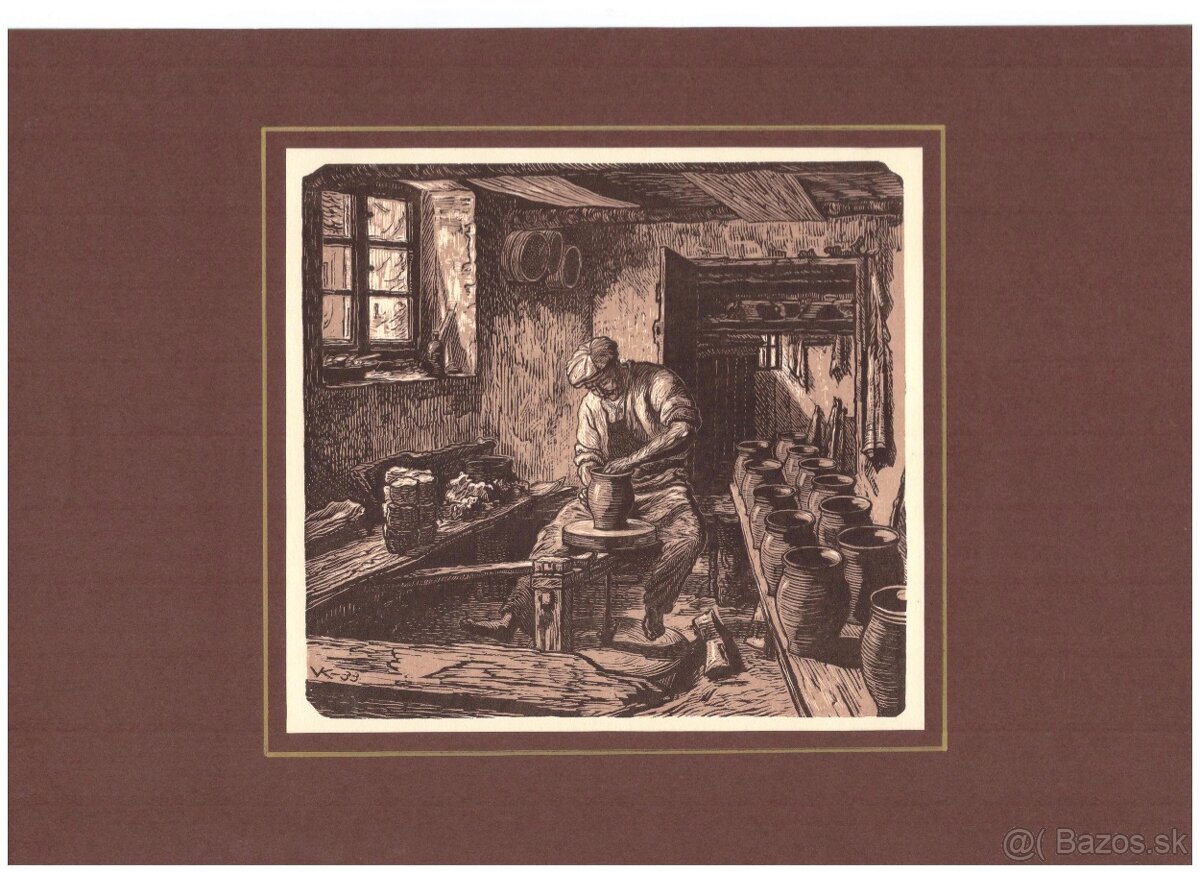 Karel Vik, drevoryty 2 - 5