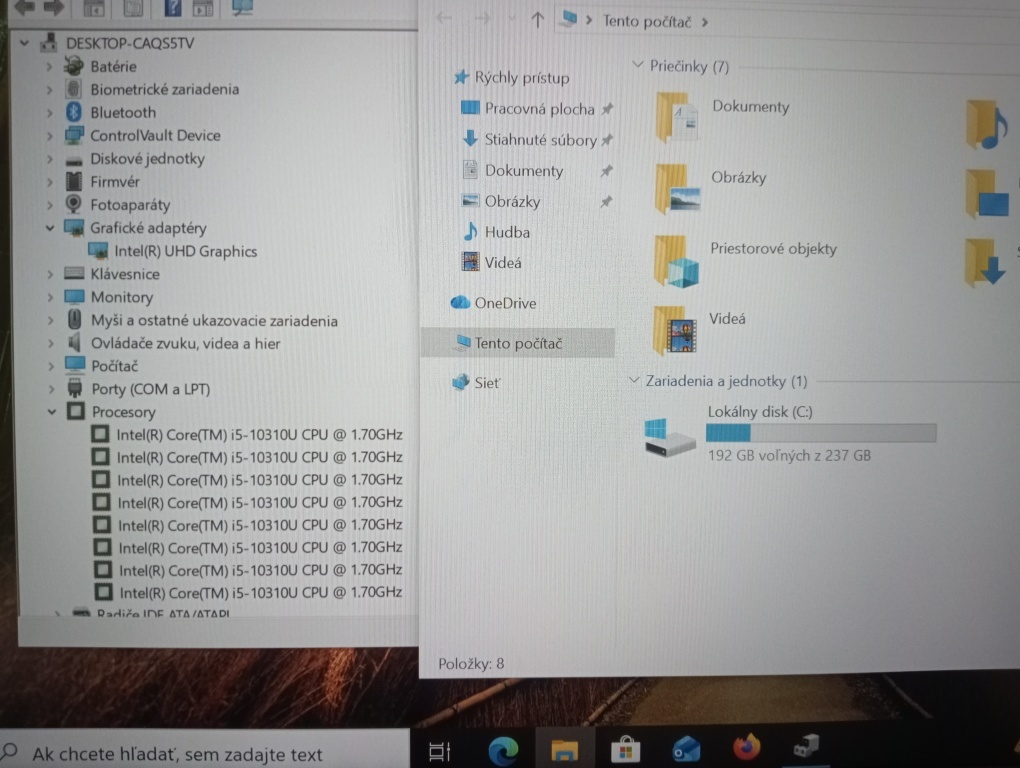 predám Dell Latitude 5410 , Intel core i5 ,ssd ,16gb ram - 5