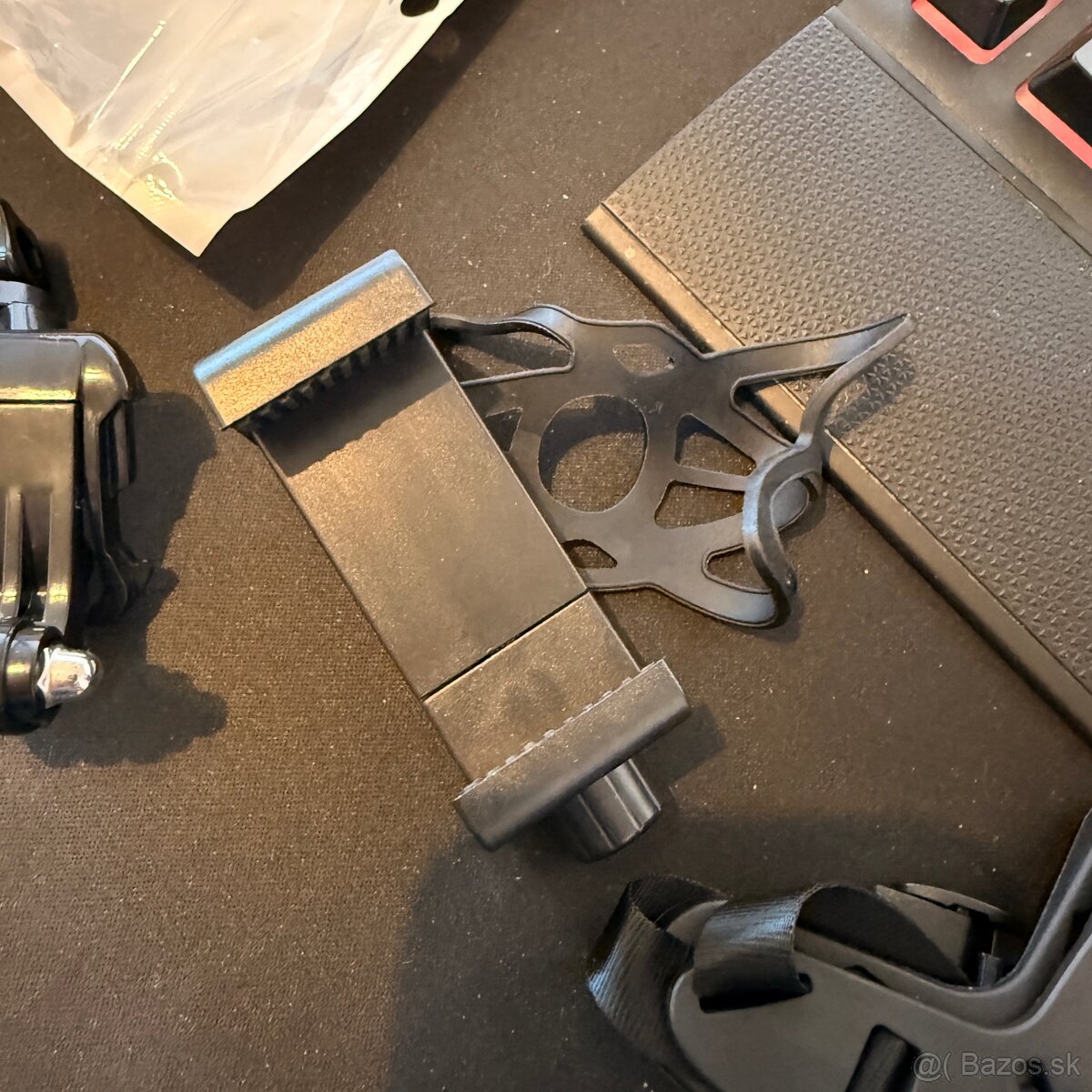 držiak na kameru / telefón – na prilbu - 5