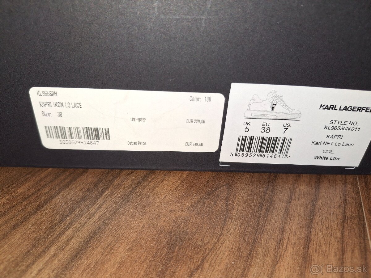 Kožené tenisky Karl Lagerfeld - 5