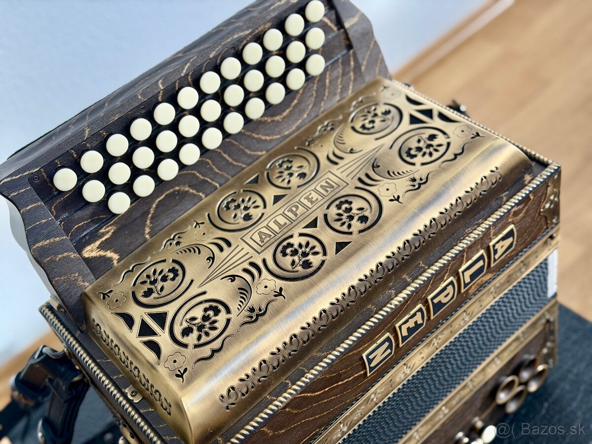 Heligónka ALPEN 3rad.GCF(NOVÁ) - 5