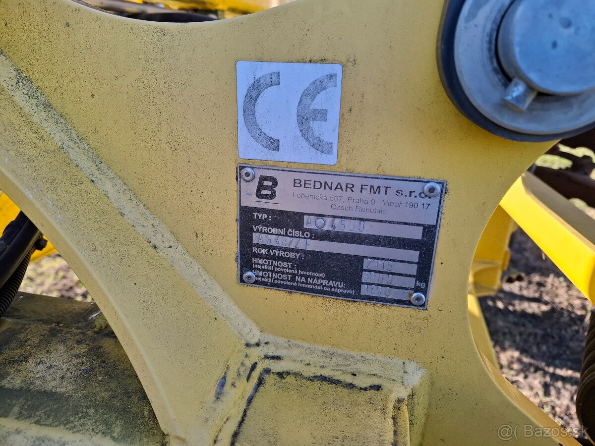 Diskový podmietač Bednar Atlas AO 4500 - 5