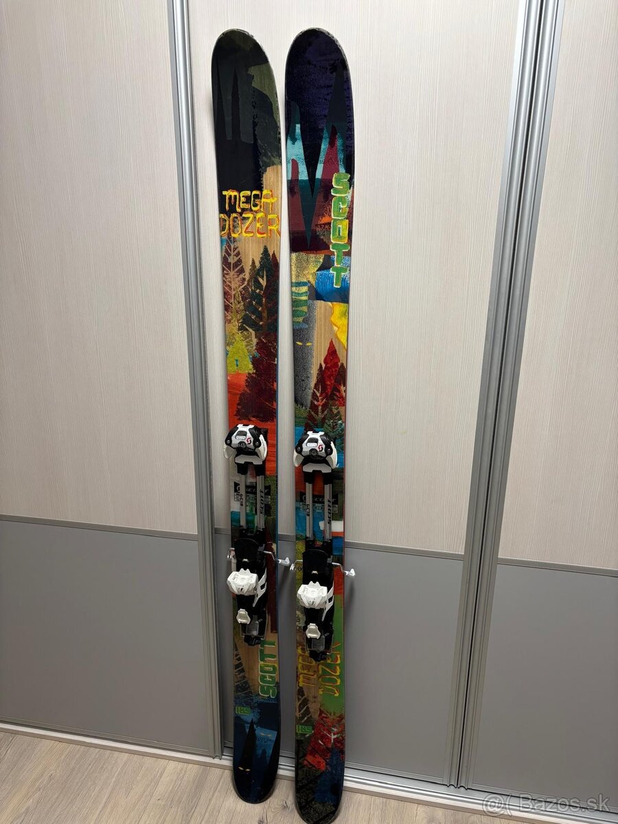 Freeride - skialp lyže Scott Mega doozer 185 - 5