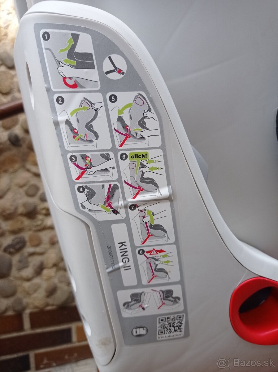 Autosedačka Britax Römer King II - 5