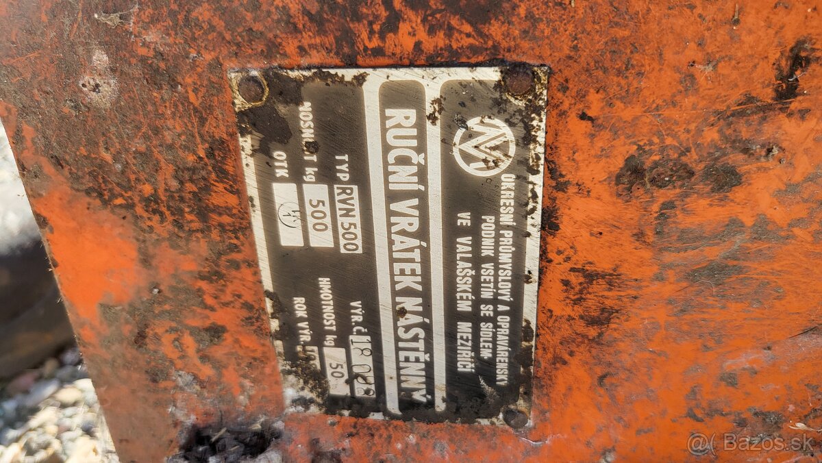 Ručný navijak vrátok - 5