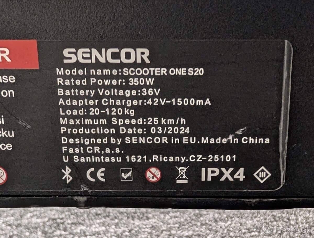 Elektrická kolobežka Sencor ONE S20 - 5