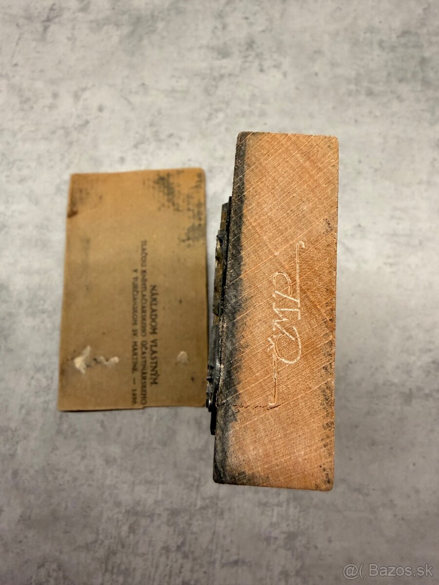 Predam original štočok- matricu sv. Mikulaša - 5